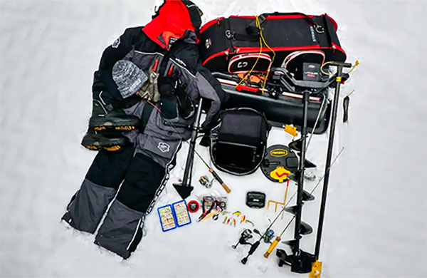 heck yeah outdoors - ice fishing lake of the woods, minnesota