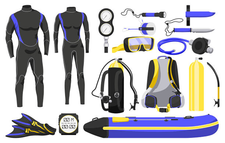 heck yeah outdoors - diving equipment list